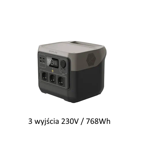 stacja zasilania Ecoflow River 2 Pro (768Wh) wynajem