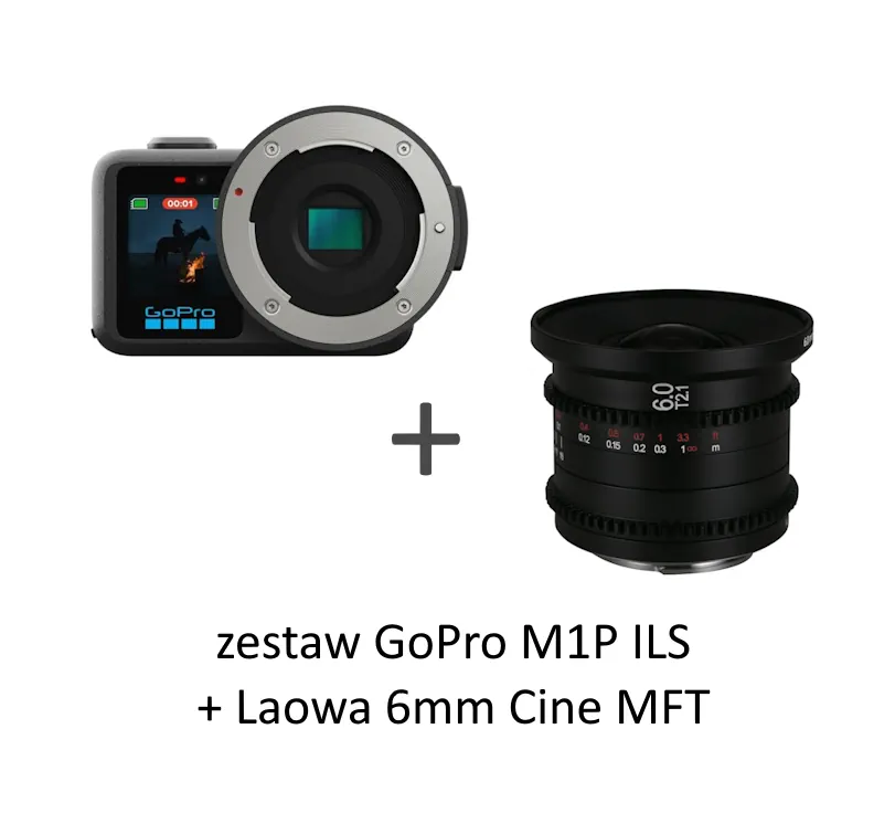 kamera GoPro Mission 1 PRO ILS z obiektywem Laowa 6mm wynajem