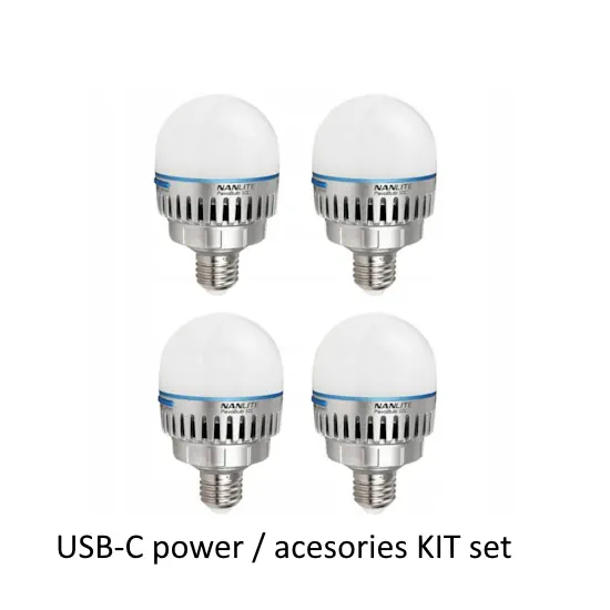 wynajem Nanlite PavoBulb 10C kit